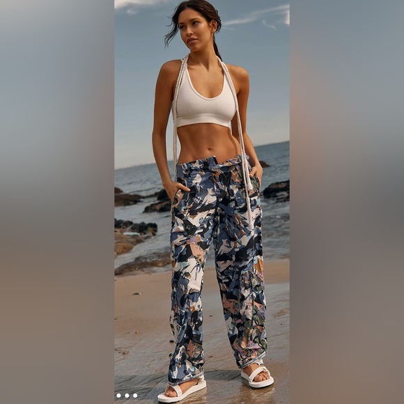 Free people movement Mesmerize Me Printed Pants woman’s size small and medium - Picture 4 of 10